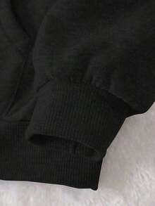 Winter Clothes For WomenHESSEN Women's New Autumn/Winter Fashion Casual Loose Letter Print Long Sleeve Hooded Sweatshirt, Versatile Pullover Hoodie, Suitable For Daily Wear, Back To School, Graduation, Teacher, Door Fitness, Running, Christmas PartyLoose And Comfortablehoodie Christmas Sweatshirt - 杏色 - 查看 8