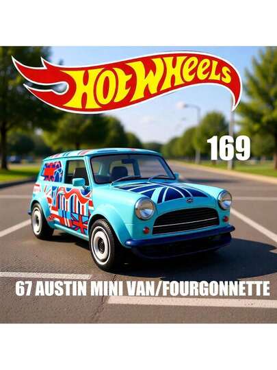 Mattel Hot Wheels 1:64 Scale Vehicle For Play Or Display, HotWheels 25N Diecast Car Collectible Simulation Toy Car Model F1 Alloy C4982 Small Car Collection Enthusiastic Gift Boy CarModel