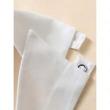 1pc Ladies' Fashionable White Decorative Chiffon Detachable False Collar Shirt Collar Necklace - White - View 5