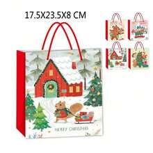 12 pezzi Grandi borse regalo di Natale