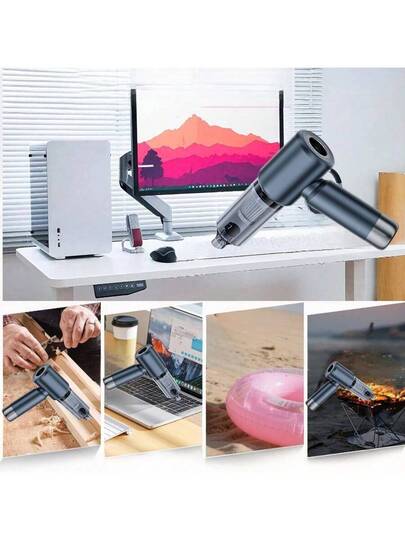 Cordless Stofzuiger Cleaner Cars, In Air Purifier, Brushless Motor held Vacuum, Multi Nozzle Home, Office, Vehicles.2000mAh view 3