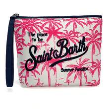 Saint Barth New Fashion Diving Material Cosmetic Bag, Striped Toiletry Bag, Waterproof, Wear-Resistant, Portable Handbag, Versatile - Nhiều màu - Xem 1