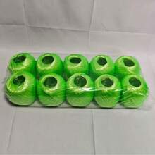 10 rollos (total 400 metros) Cuerda de plástico duradera y resistente al desgarro - Ideal para jardinería, mensajería, embalaje de comercio electrónico, atado diario, sujetadores, accesorios de embalaje para regalos de Navidad/Halloween, decoración artesanal e industria y construcción agrícola (5 colores: azul, amarillo, verde, rojo, blanco) - Unitalla - Ver 16