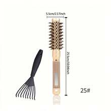 1 Stück Keramik-Rollbürste, professionelle Haarstylingbürste, antistatisches Aluminiumrohr, geeignet für alle Haartypen, Schulanfang, Reise-Urlaubsartikel, Haaraccessoires für Frauen, Bürste, Haarbürsten, Kantenbürste, Haare bürsten, Haarkamm, Haare kämmen, Entwirrbürste, Ballbürste, Mini-Haarbürste, Haarbürstenset, Holzkamm, Haarbürste, Kamm, Slick-Back-Bürste, Haarbürste, Kantenbürste, Haare bürsten, Haarkamm, Haarbürstenset, Haare kämmen, Mini-Haarbürste, Entwirrbürste, Haarprodukte, Haarwerkzeuge, Haarsachen, Haarpflege, Lockenbürste, Friseur, Friseurzubehör, Friseurausrüstung, Reiseessentials, Reiseessential, Frisur, Friseur, Haarbürste, Slick-Back-Bürste, Stylingbürste, Lockenbürste, Kantenbürste, Haarkamm, Haare bürsten, Haarbürstenset, Haare kämmen, Kamm für Locken, Entwirrbürste, Haarbürste für Frauen, Haar, Reise, Haarprodukte, Haarwerkzeuge, Haarsachen, Friseur, Friseurzubehör, Friseursalon, Friseurausrüstung - Verschiedenfarbig - Übersicht 9