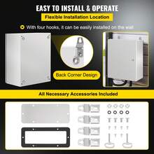 Wire Junction Boxes - 50 x 40 x 25 centímetros - Ver 6