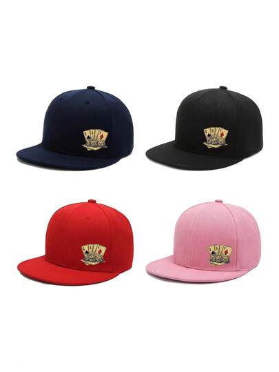 1 pièce Casquette de baseball unisexe à imprimé mode Hip-Hop - Casquette de papa réglable et casquette de baseball - Chapeau casual unisexe, parfait pour les sports de plein air, les voyages et la course (plusieurs couleurs disponibles)