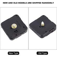 Movimiento de Reloj de Cuarzo Negro, Mecanismo de Movimiento de Reloj de Pared DIY, Piezas de Reparación de Reloj, Juego de Herramientas de Reparación de Repuesto - 1 - Ver 10