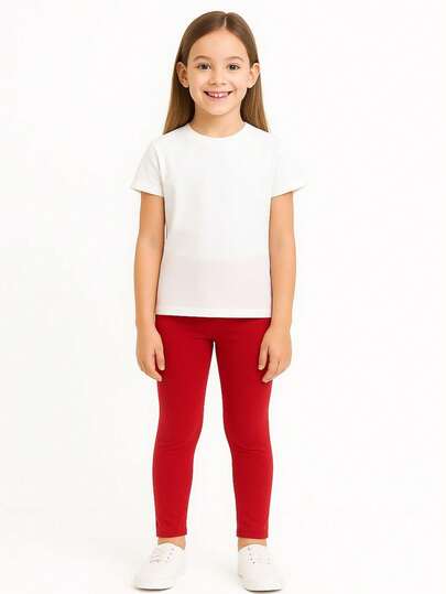 leggins para niña algodon