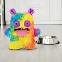 Spin Master Butt Ugly Pets, 9 inch Funny Ugly Monster Plush Soft Toy, Calico Cat Guinea Dog Animal Toys, Quirky and Cute Collectible Trendy Dolls - Cheeky Chonky - 查看 6