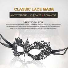 3 Máscaras De Encaje Venecianas Para Pareja – Lady Of Luck, Ideales Para Halloween Y Bailes De Máscaras
