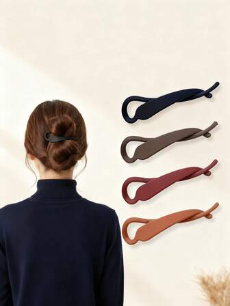 Banana Hair Clips, French Twist Hair Claw Clip For Women, Non Slip Ponytail Holder, No Metal Hair Accessories For Women Girls, Lightweight Hair Accessory Suitable For Thin & Medium-Thick Hair, Stylish Updo Hair Tool,Stocking Stuffers,Stocking Fillers,Stocking Stuffers For Women,Stocking Fillers Women,Christmas Gifts,Gifts,Christmas Stocking Fillers,Gifts For Women,Gift,Christmas Gift,Stocking Stuffers For Adults,Stocking Fillers For Adult,Hair Stuff,Women's Accessories,Stocking Stuffer,Coming-Of-Age Hair Accessory,Christmas Hair Accessories,Gift Ideas For Women,Beauty Stocking Fillers,Christmas Gifts For Women