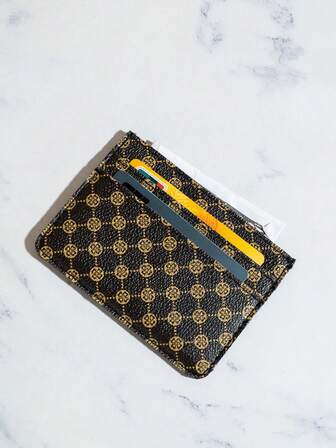 Vintage Style Card Holder Wallet Multi-Slot Minimalist Gift Card Case Exquisite Texture ID Card Holder For Women For Men Mini Wallet Small Wallet Card Wallet Men Wallet Leather Cute Wallet Coin Wallet Pouch