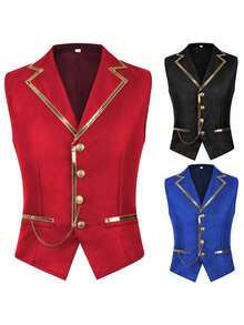 Men Cosplay Clothing - Blue - View 2