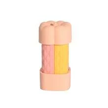 1个旅行装可重复灌装挤压瓶，4合1便捷灌装瓶，适用于乳液、面霜、洗发水和其他洗漱用品 - 彩色 - 查看 9