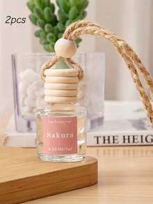 1 件车载空气清新剂悬挂式扩散器，圣诞节、周年纪念、除臭、清新空气、香薰精油、汽车必需品、汽车配件除臭香薰，适用于汽车和家庭，汽车空气清新剂。