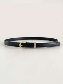 Women's Fashionable Waist Belt, Minimalist Versatile Student Skinny Belt