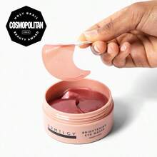 AFRT DRMTLGY Brightening Eye Masks 30 Pairs - Caffeine Eye Masks For Dark Circles And Puffiness With Hyaluronic Acid Eye Patches For Puffy Eyes - 60個裝1個 - 查看 2