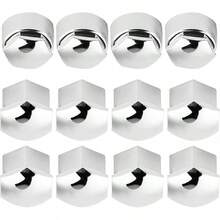 20個 17mm ナット 車のホイール ドライバー保護カバー ホイールナットセット 防塵 丸型 盗難防止 ホイールネジセット (グレー) VGEBY3i9016eghg-02 - 銀 - チェックする 10