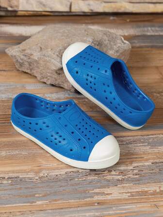 儿童花园凉鞋，透气防滑幼儿休闲拖鞋，儿童泳池、沙滩、室内/室外凉鞋和水鞋