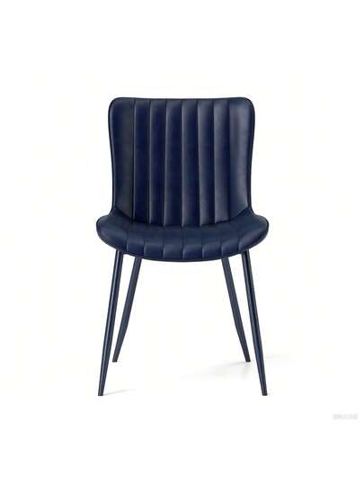 PU Living Room Chairs Brown, Blue, Set Of Moderne Art Leather Seats view 7