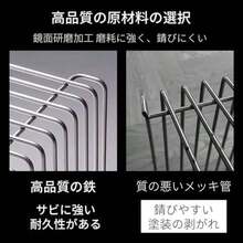 TUIYIDUO サイドテーブル コーヒーデスク 35x35x35.3cm 金属 ワイヤー ナイトテーブル ウォールシェルフ シェルフ スクエア 床置き 壁掛け 重ね置き おしゃれ 北欧 モダン マルチ インテリア 収納 - 写真の通り - チェックする 5