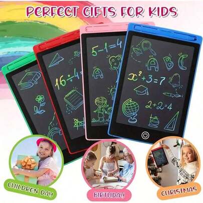 An 8.5-Inch Color LCD Drawing Board/Multi-Functional Writing Board Is A Suitable Gift For Birthdays, Education, Christmas, Thanksgiving, And Back-To-School Seasons.