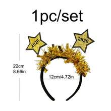 1 套 2025 年新年快乐头饰派对装饰配件，适合新年庆祝 - 彩色 - 查看 7