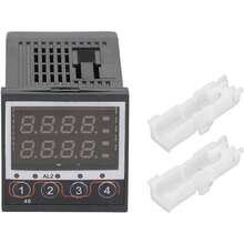 Yosoo Berm Contador Temporizador Digital Multifunción Línea de Montaje Industrial Dispositivo de Medición Dispositivo para medición en línea de Montaje Industrial, con Pantalla Digital100-240VAC - 1 - Ver 8