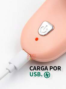 Mini Masajeador Con 6 Modalidades Y 3 Potencias Recargable - Multicolor - Ver 4