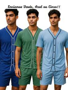 Teen Boys Pajamas - 彩色 - 查看 1