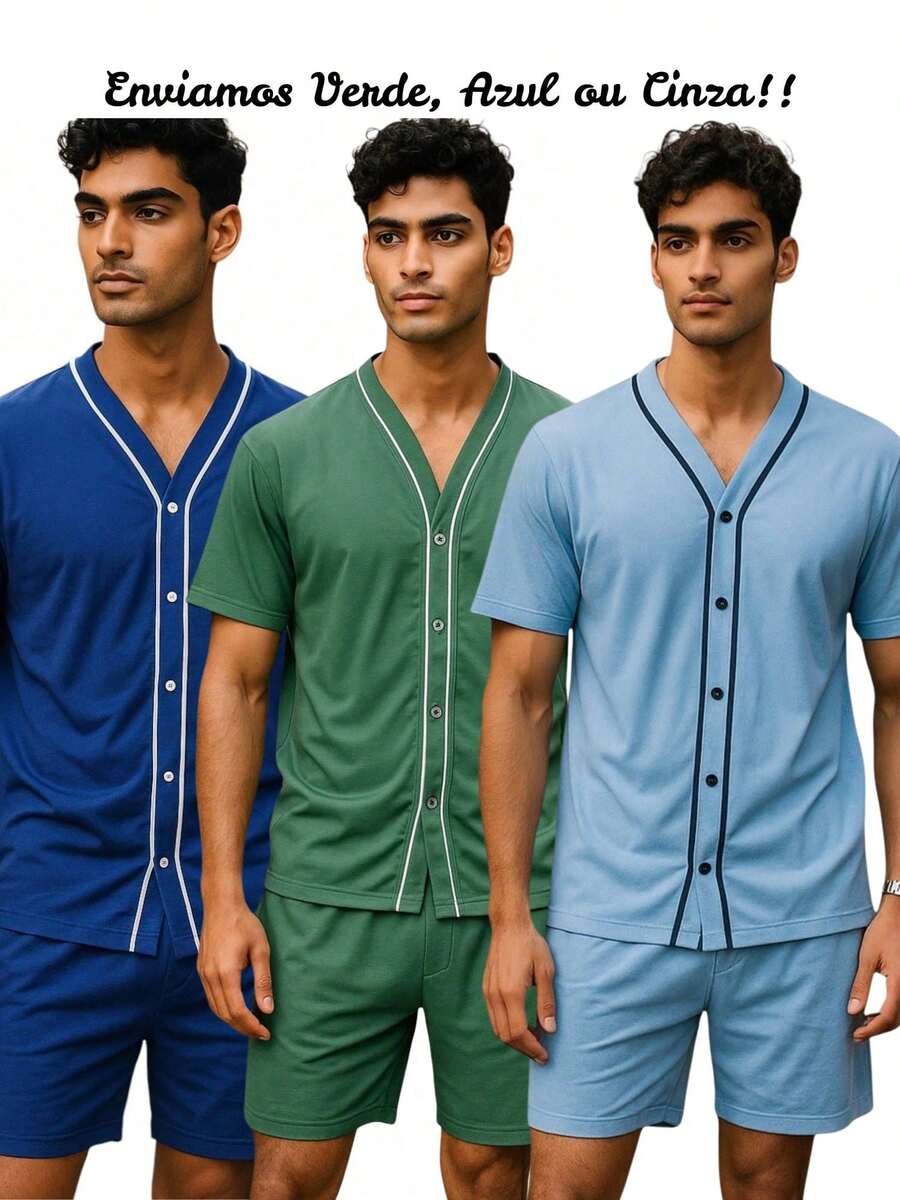 Teen Boys Pajamas - 彩色 - 查看 1