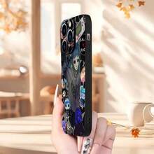 Funda para iPhone  Patrón Único Protección de Lente a Prueba de Golpes Compatible con iPhone 11/12/13/14/15/16 Pro Max/Plus, Premium Amigable con la Piel - Mezcla de colores - Ver 10