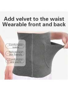 Warm Waist Belt For Men & Women, Abdominal Warmer, Uterus & Stomach ...