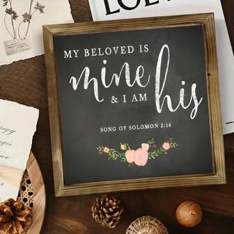 Flaskbokstäver 1 st. 8 x 8 tum. Bröllopsdekoration i trä, perfekt lämplig för brudens presenter, bröllopsfest, årsdagar och barbordsdekoration vid bröllopet.