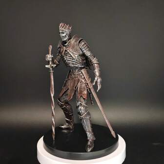 New Dark Souls 3 Pontiff Sulyvahn Knight Undead Soldier Model Desktop Figurine, Birthday Gift, Christmas Gift, Holiday Gift, Perfect Gift, Anime & Game Merchandise