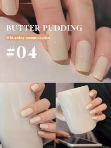 Sơn móng tay trong suốt Miss Comoy 15ml màu Đỏ Băng Giá, bộ sưu tập mới Xuân/Hè 2026 màu Trắng Ngọc Bích Sữa Pudding Trắng, sơn gel lâu trôi. - Nhiều màu - Xem 5