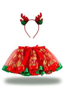 3件套万圣节服装套装：翅膀、恶魔翅膀头箍、魔法棒、可爱的复活节和圣诞节节日服装道具 - A - 查看 6