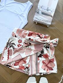ELLIE Set With Bodysuit (Supplex Bodysuit + Lined Skirt With Shorts) - 上白下粉鳥 - 查看 5