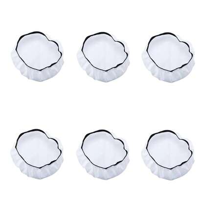 6 Pack 7 Inches/ 18 Cm Standard Diffuser Lamp Cover, Cloth Diffuser Light Sock Lampshade Reflector For Studio Strobe Reflector (White){Inchcolor_nameinch:InchWhite(6Pcs)Inch}