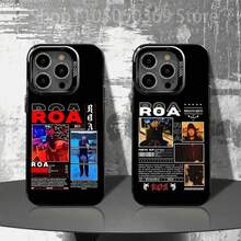 Funda para teléfono 17,16,15,14,13,12,11,Pro,Max,Plus, cubierta mate negra a prueba de golpes de Rapper Roa - z8 - Ver 4