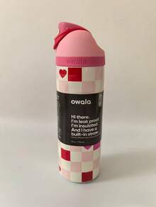 North American Ins Style OW Ala X Wicked Collab High Aesthetic Insulated Cup With Proportion Creative Kettle Suitable For Home Living Room Large Capacity Cold Water Bottle Sports Water Bottle With Lid And Straw 32OZ Magic And Witch - Limited-Lover-24OZ - Xem 3