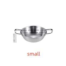 Zestaw garnków wojskowych w stylu koreańskim, srebrny garnek, koreański garnek do ramenu, garnek do zupy ze stali nierdzewnej, garnek do makaronu, garnek do owoców morza, odpowiedni do kuchenek indukcyjnych, garnek do makaronu instant, garnek do gotowania na gorąco - Prawdziwy kolor - Zobacz 14