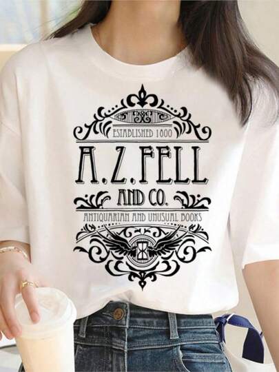 Good Omens t-shirts women funny Japanese top girl streetwear harajuku graphic clothing ropa deportiva de mujer