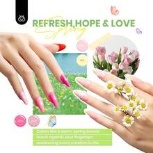 Press On False Nails - 36 Colors Of Life In Season - View 3