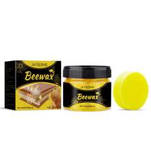 JAYSUING Furniture Polishing Beeswax Organic Natural Pure Waxwear-Resistant Waterproof Wood Scratch Repair Polishing Wooden Floor Maintenance Clean Care Beeswax - Yellow - View 3