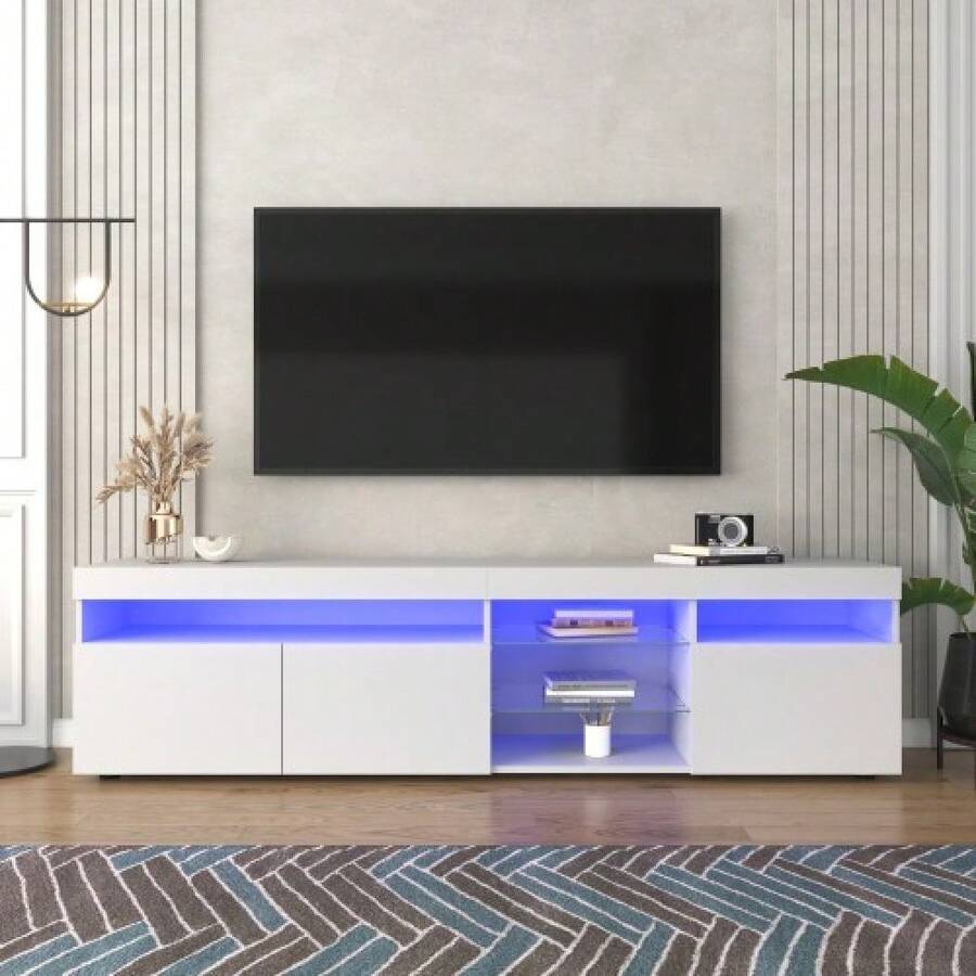 TV-Schrank Lichtpaneel Variable LED-Beleuchtung für Wohnzimmer und Esszimmer 180cm