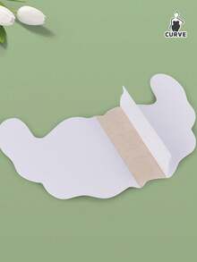 2/4 Pairs Plus Size Breathable Invisible Lace Lift Bra Tape, Random Printed, Suitable For Strapless Wedding Dresses, Lift Bra Tape For Large Bust - Multicolor - View 10