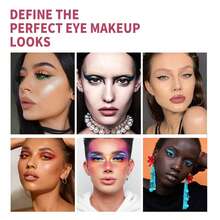 2pcs Multi Functional Eyebrow Brush 3D Wild Eyebrow Concealer Brush Bevel Portable Natural Hairline Eyebrow Pencil - Multicolor - View 6