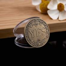 1pc 2026 New YES Or NO Decision Coin, Commemorative Coin, Christmas Gift, Holiday Gift, Perfect Gift - Multicolor - View 2