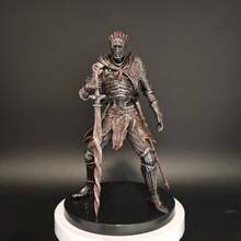 全新《黑暗之魂3》教宗沙利万骑士不死士兵模型桌面摆件，生日礼物，圣诞礼物，节日礼物，完美礼物，动漫游戏周边 - 彩色 - 查看 3